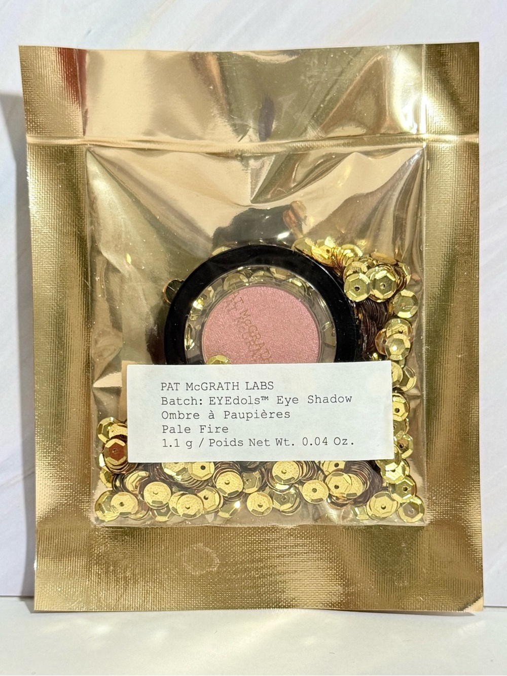 Pat McGrath Labs EYEdols Eyeshadow Single PALE FIRE New Sealed Discontinued